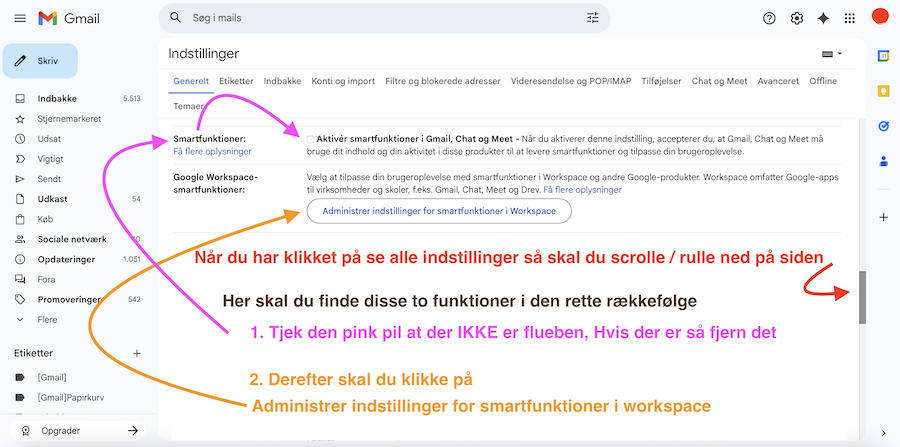 Step 3 - G-mail tjek om AI læser med