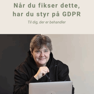 GDPR E-Bog for dig der er behandler