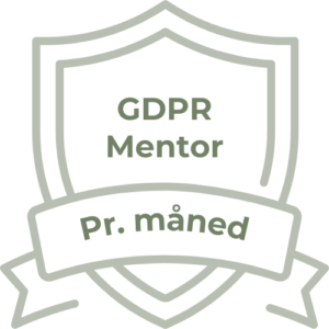 GDPR Mentor pr måned