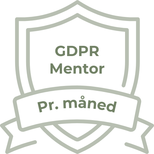 GDPR Mentor pr måned