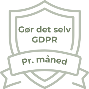 Gør det selv GDPR pr måned